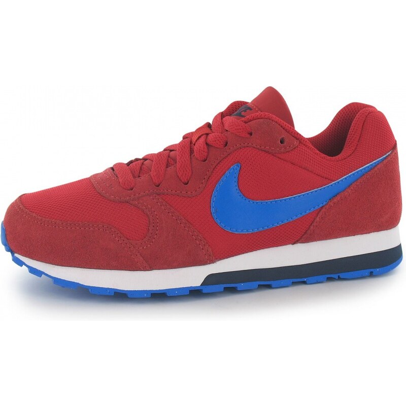 Nike MD Runner 2 Junior Boys Trainers, red/blue