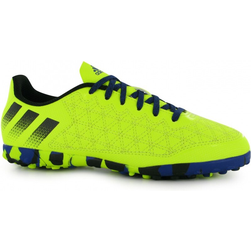 Adidas Ace 16.3 Childrens Astro Turf Trainers, solar yellow