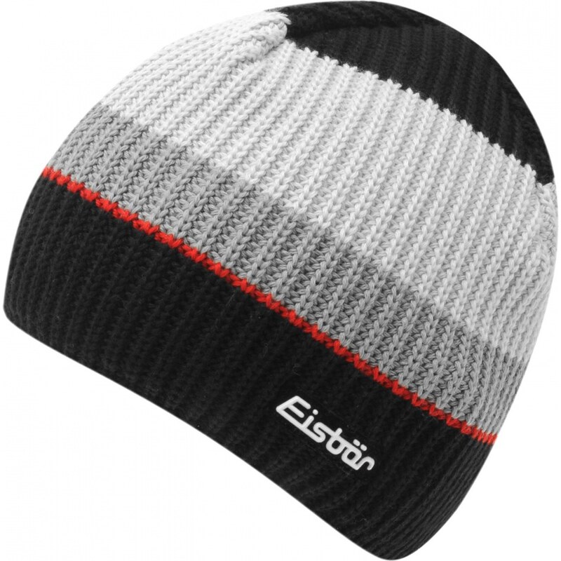 Eisbär Chuck Beanie Ski Hat, black/grey