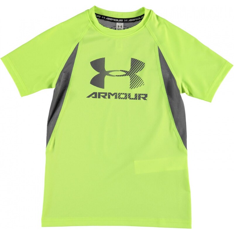 Under Armour Digi Short Sleeve Base Layer Top Junior, green