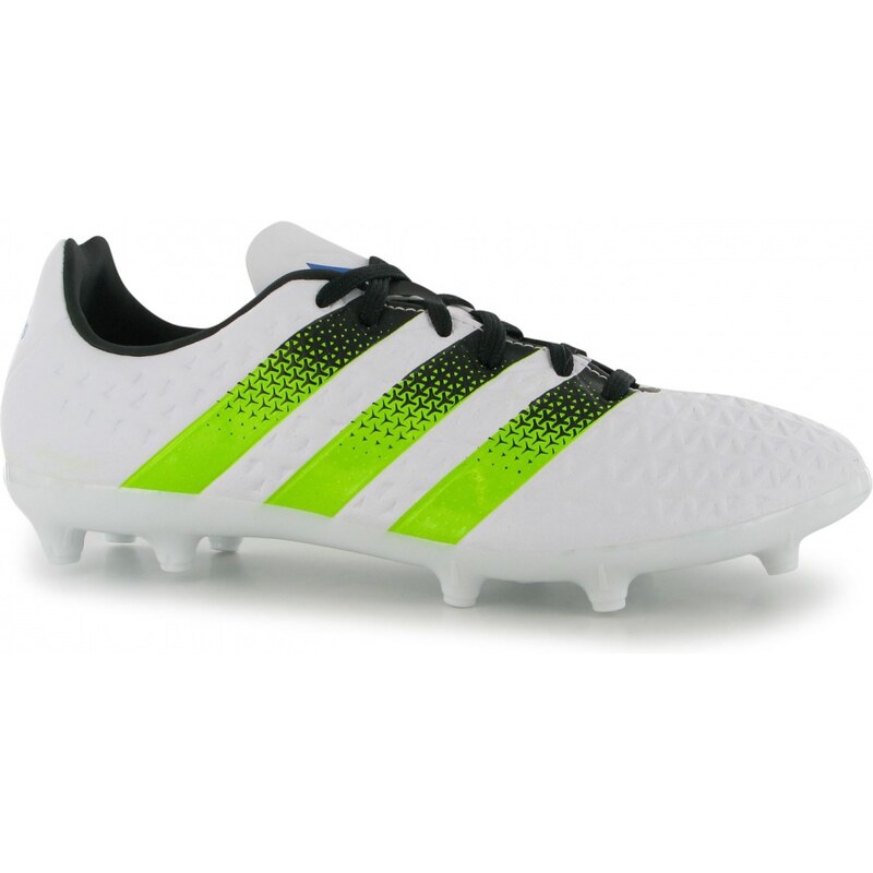 Adidas Ace 16.3 FG Junior Football Boots, white/semisol