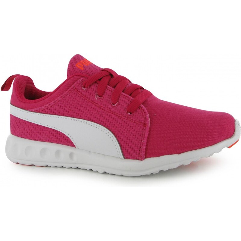 Puma Carson CV Trainers Ladies, rosered/navy