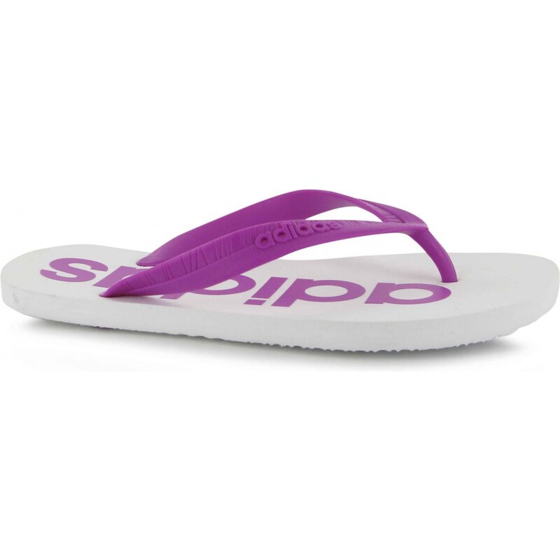 Adidas Neo Flip Flops Ladies, white/flashpink