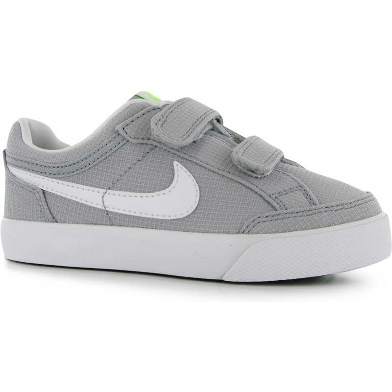 Nike Capri 3 Textile Trainers Childs, grey/white