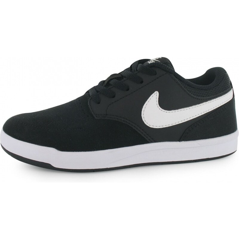 Nike SB Fokus Skate Shoes Junior Boys, black/white