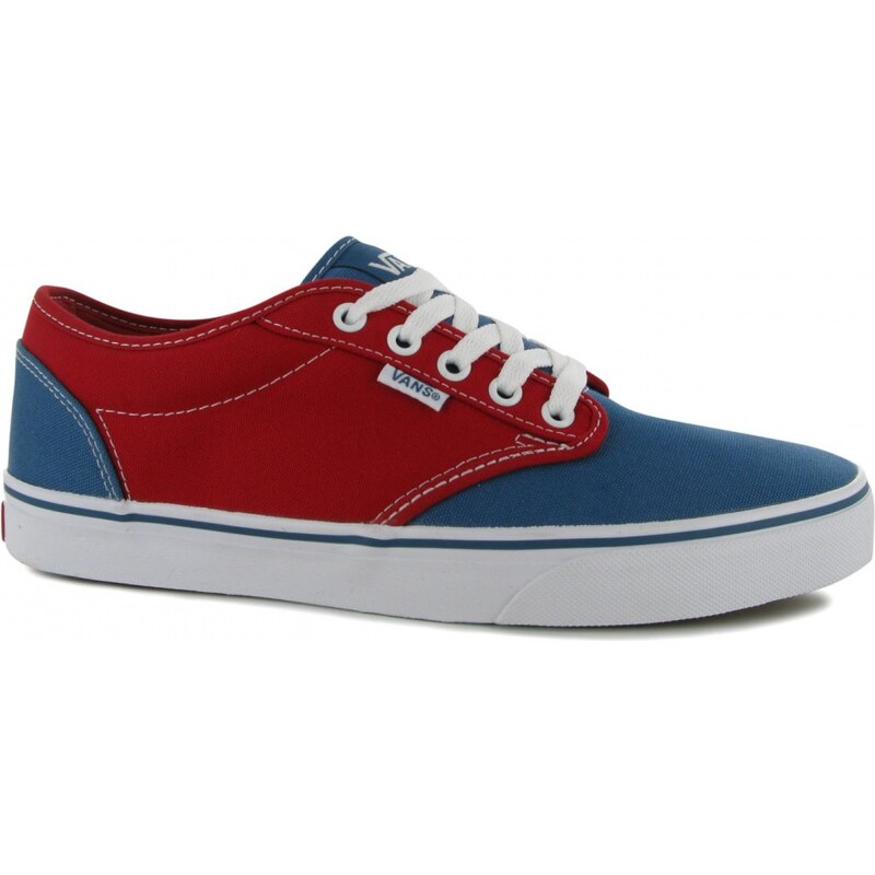 Vans Atwood 2 Tone Canvas Shoes, red/blue