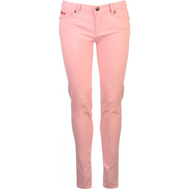 Lee Cooper Coloured Jeans Ladies, pink
