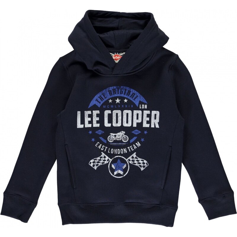 Lee Cooper Cooper Bike Hoody Junior Boys, navy