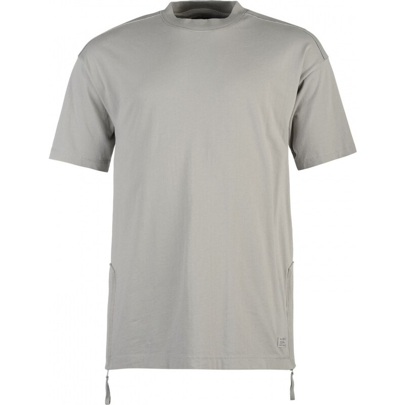 Firetrap Blackseal Oversized T Shirt, grey