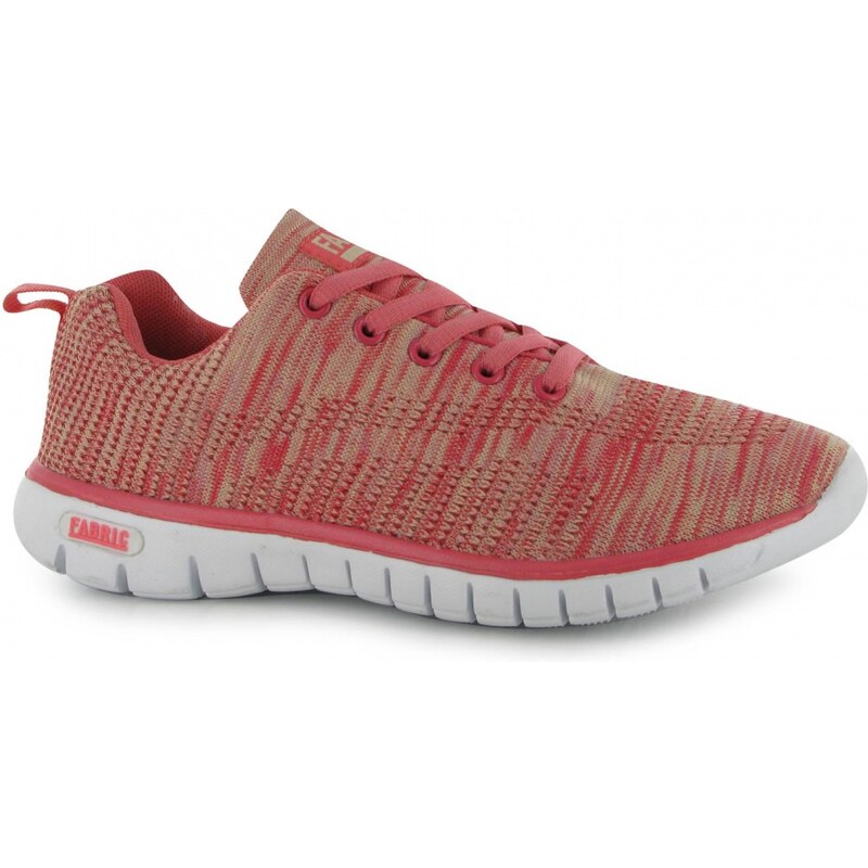 Fabric Flyer Runner Ladies Trainers, nude/pink