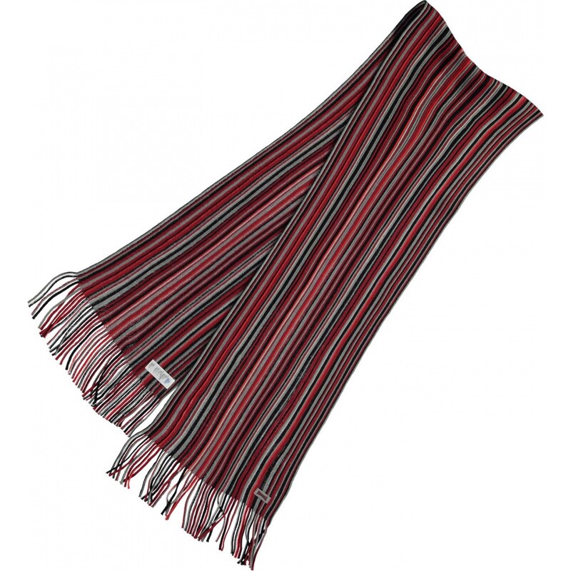 Lonsdale College 2 Scarf, red stripe