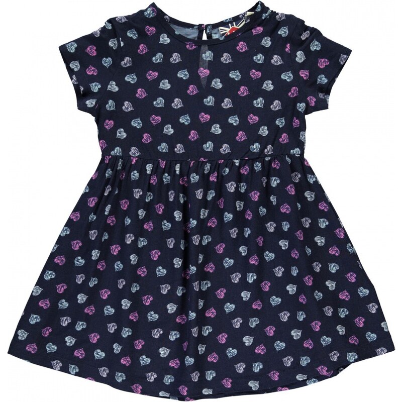 Lee Cooper AOP Woven Dress Infant Girls, aop heart