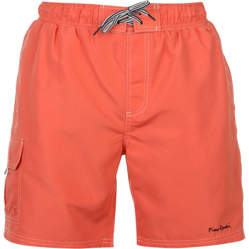 Pierre Cardin Pocket Swim Shorts Mens, pink