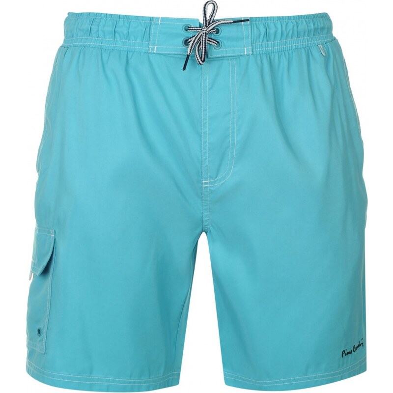 Pierre Cardin Pocket Swim Shorts Mens, turquoise