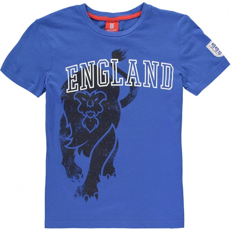 Team England 153S T Shirt Unisex Junior, blue