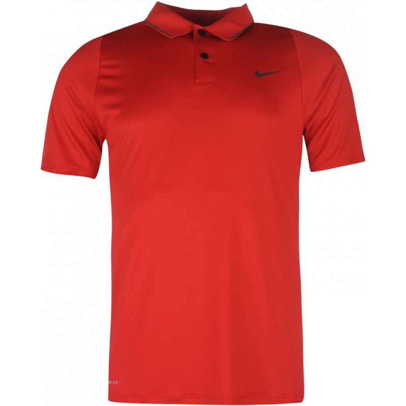 Nike Tiger Woods UV Pique Golf Polo Mens, red
