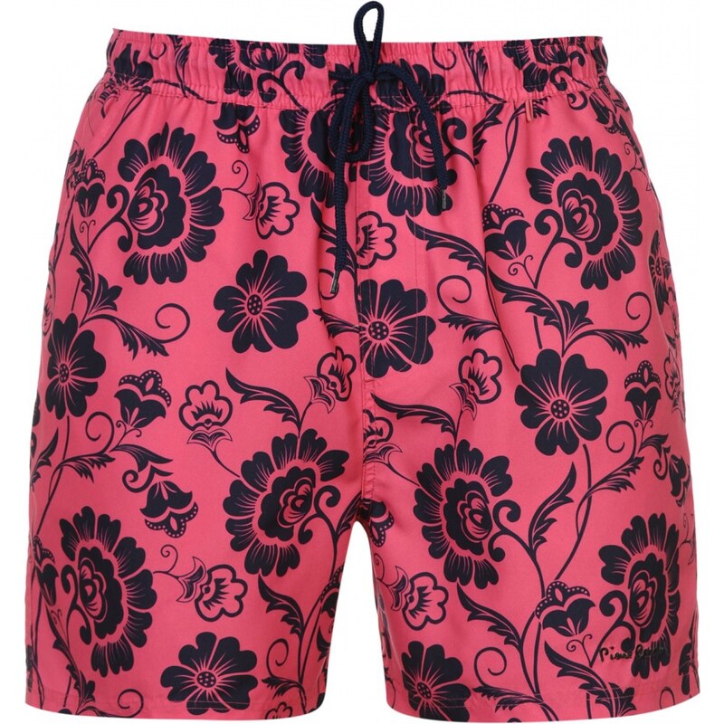 Pierre Cardin All Over Print Swim Shorts Mens, pink/nvy floral