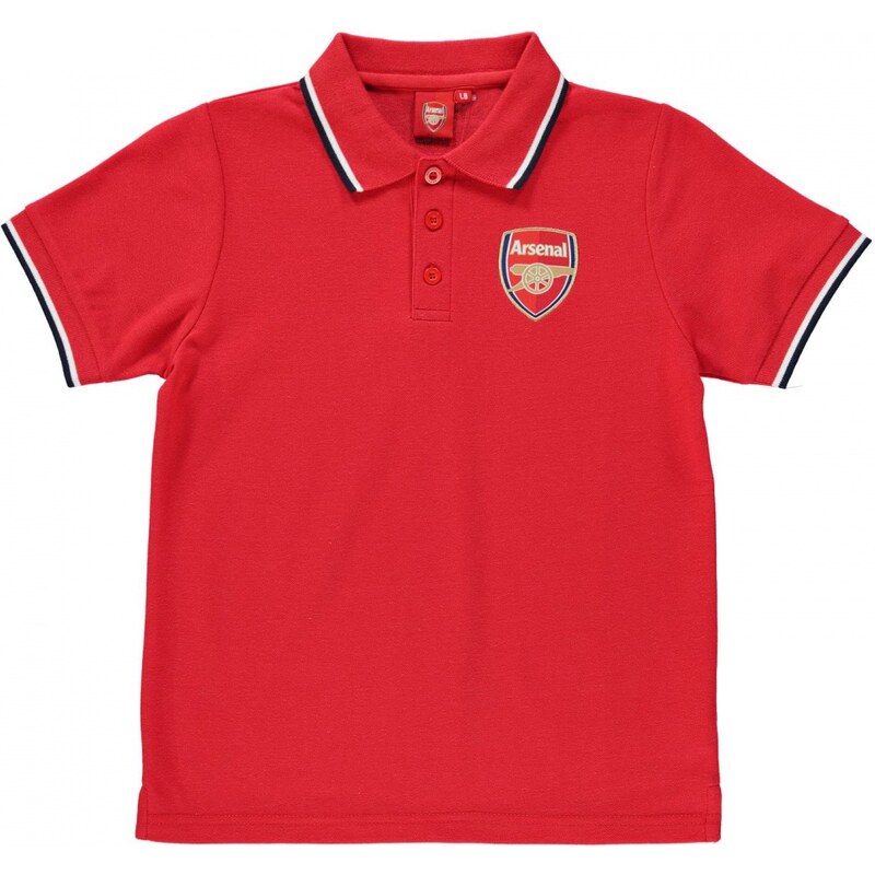 Source Lab Arsenal Polo Shirt Infant Boys, red
