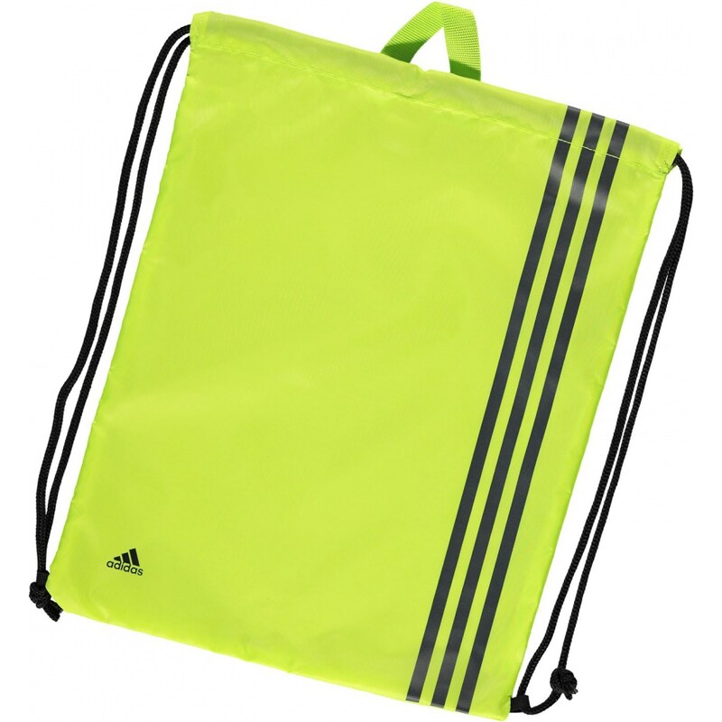 Adidas 3 Stripe Gymsack, yellow