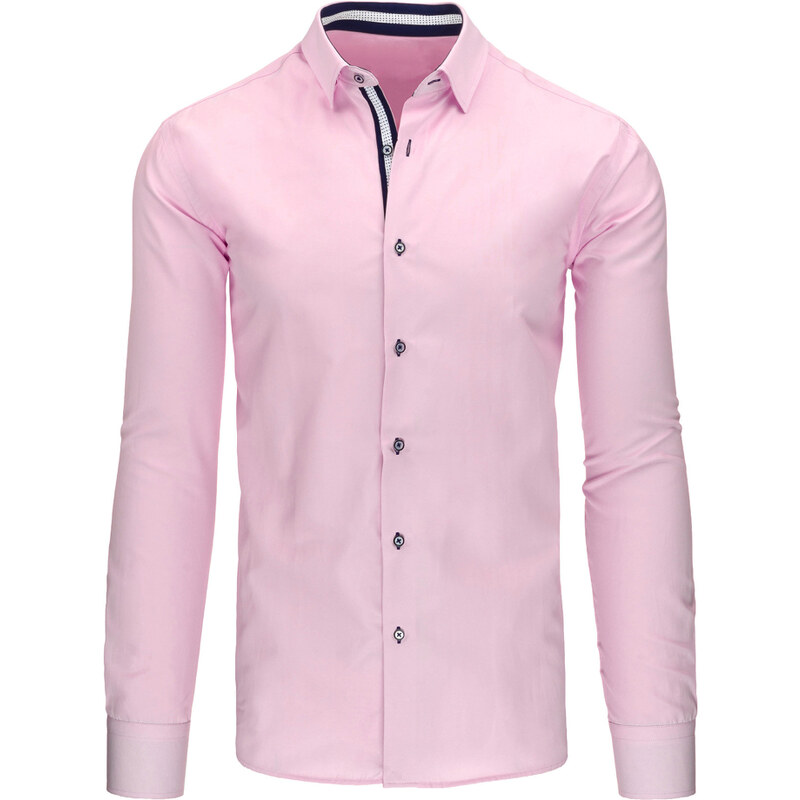 Pánská růžová košile (dx1062)