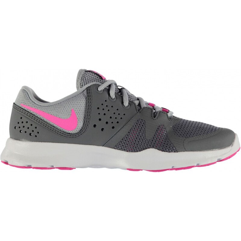 Nike Core Motion Mesh Ladies Trainers, grey/pink