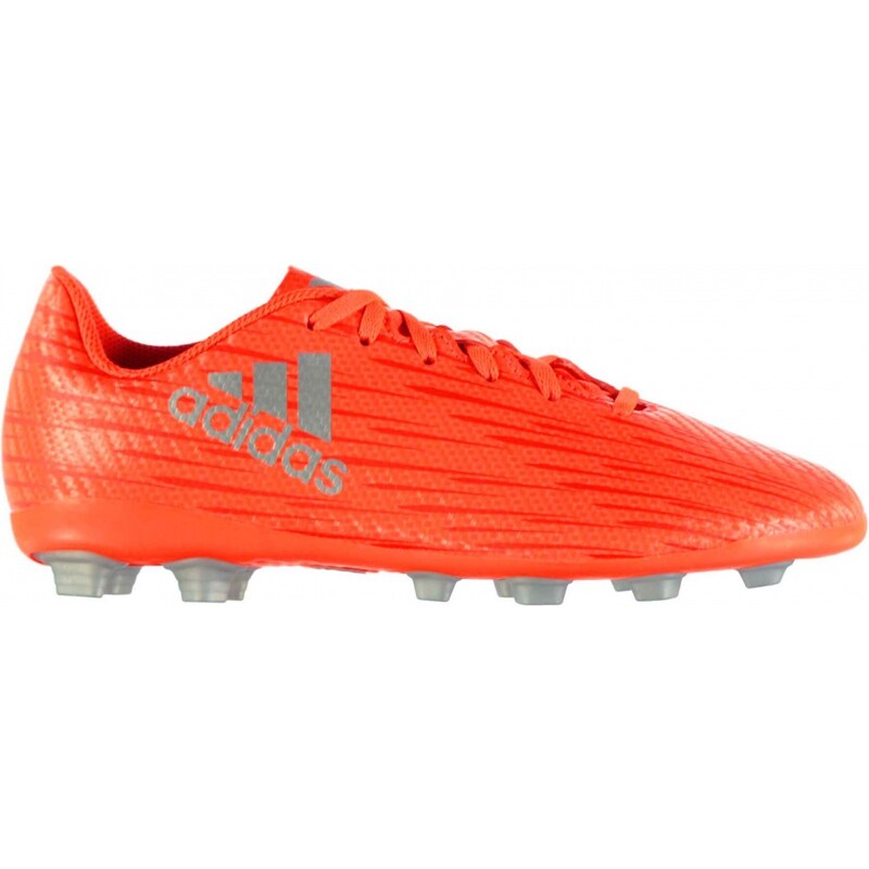 Adidas X 16.4 FG Football Boots Junior, solar red