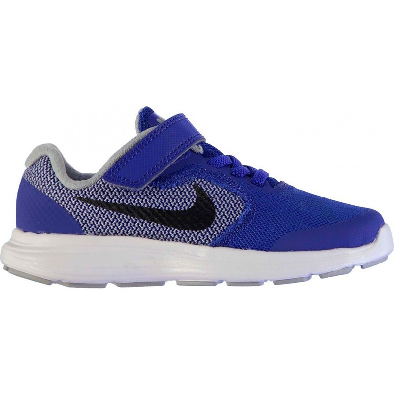 Nike Revolution 3 Childrens Trainers, royal/black