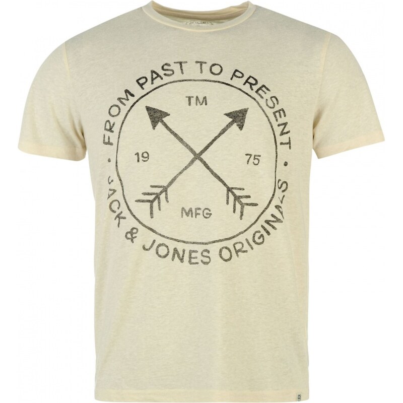 Jack and Jones Willie T Shirt, off-white