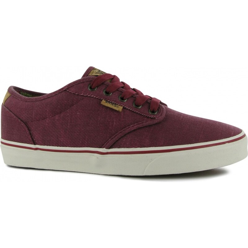 Vans Atwood Deluxe Canvas Shoes, red/white