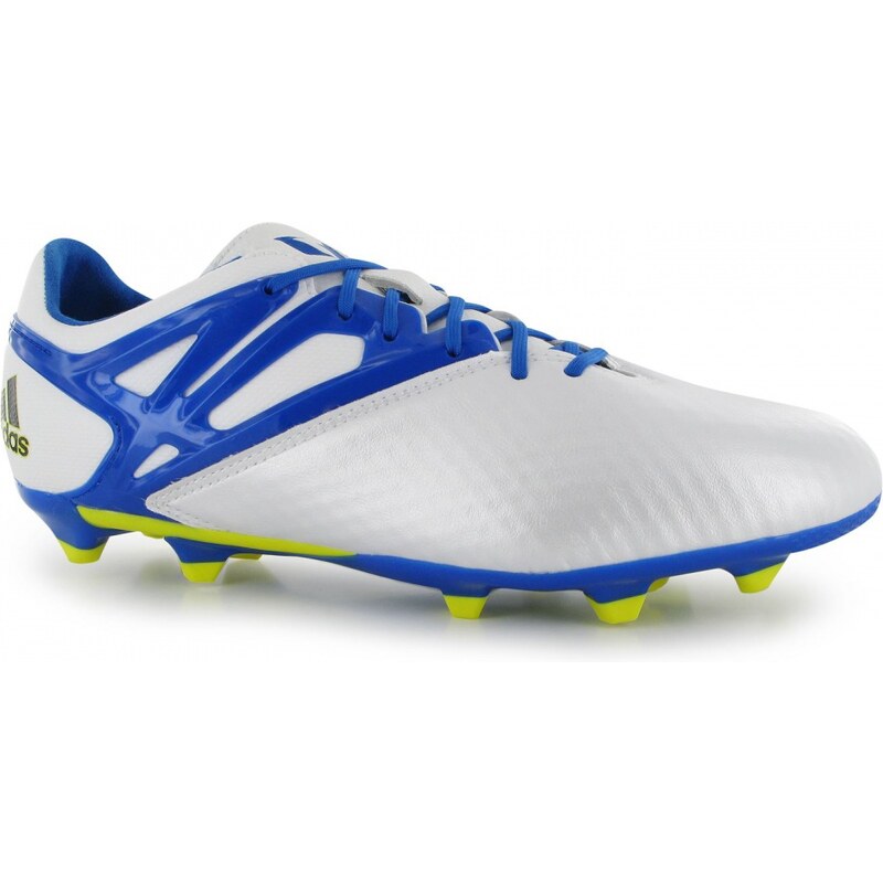 Adidas Messi 15.1 FG Football Boots Junior, white/prime