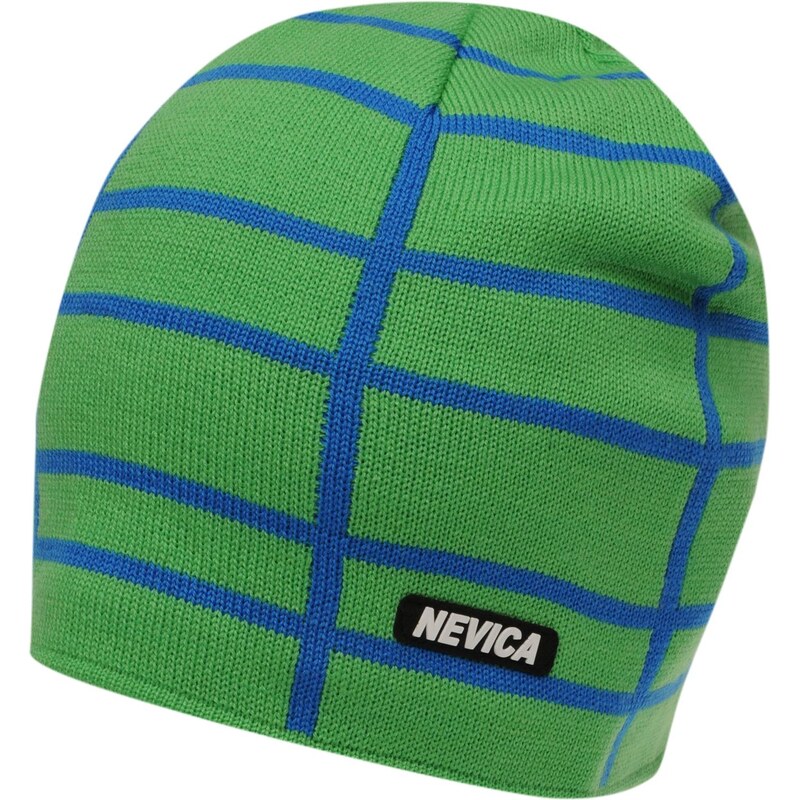 Nevica Nerd Stripe pánské Beanie Hat Green/Navy