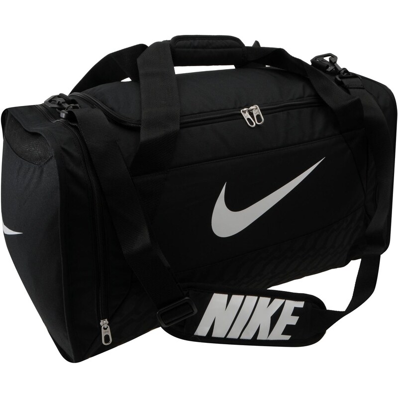 Nike Brasilia 6 Medium Grip Duffle Bag, black