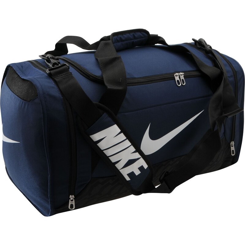 Nike Brasilia 6 Medium Grip Duffle Bag, navy