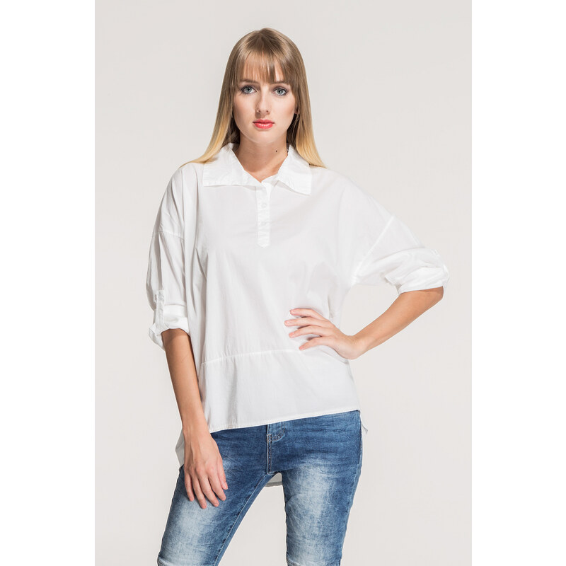 SHOPHYL Dámské košile Cotton Comfort, bílá