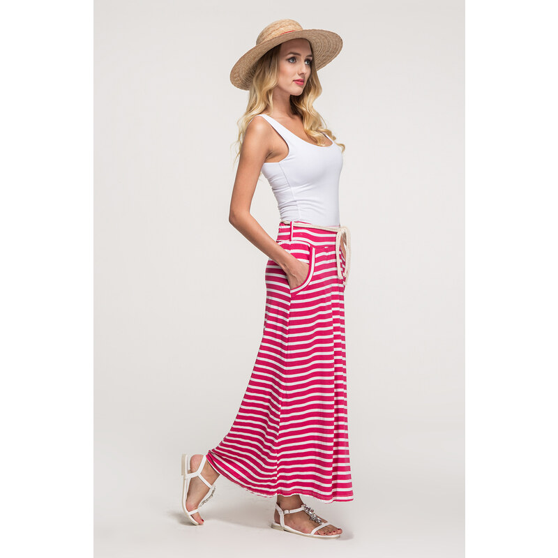 SHOPHYL Dámská sukně Cotton Line, stylová růžová