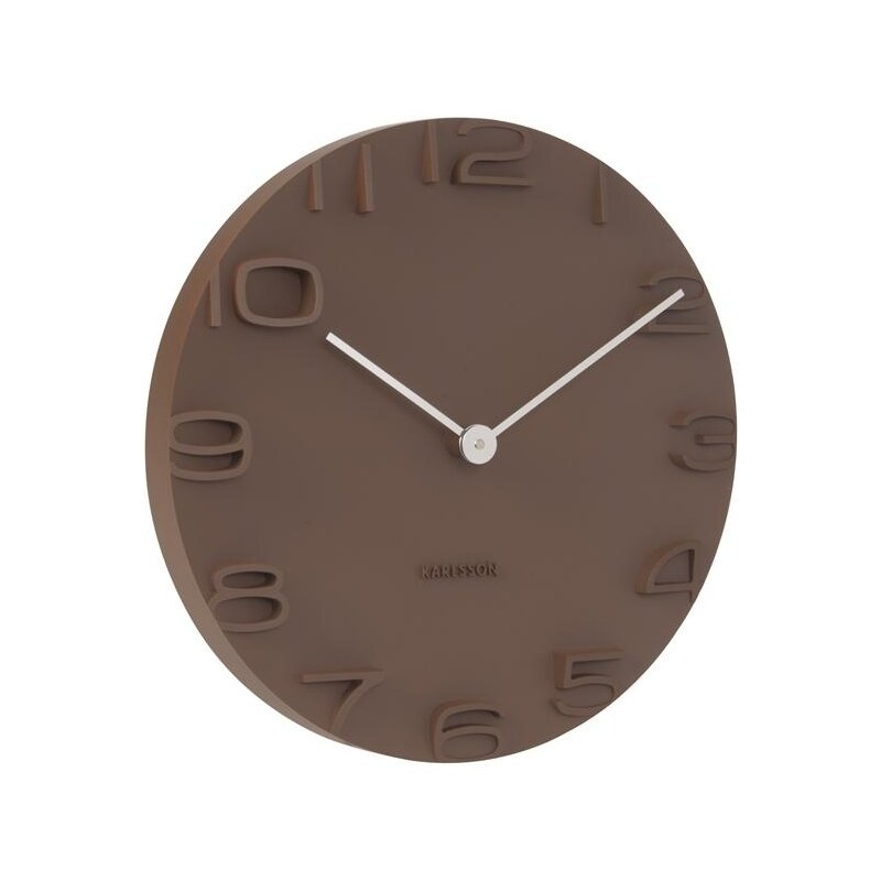 Designové nástěnné hodiny 5311BR Karlsson 42cm