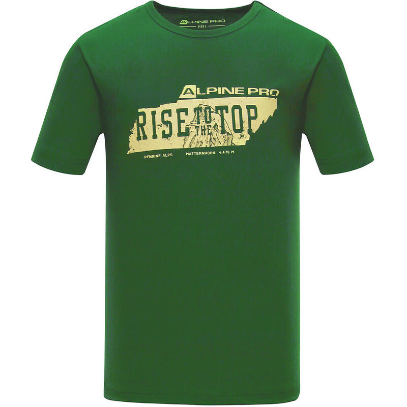 Pánské tričko DANI 2 (zelené) od ALPINE PRO