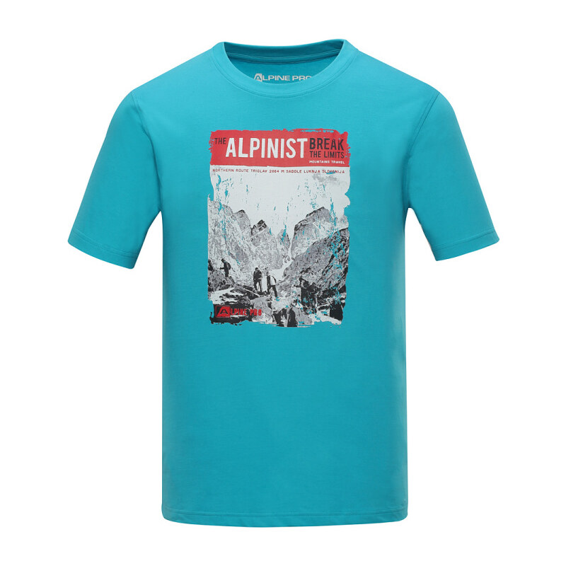 Pánské tričko ABIC modré od ALPINE PRO