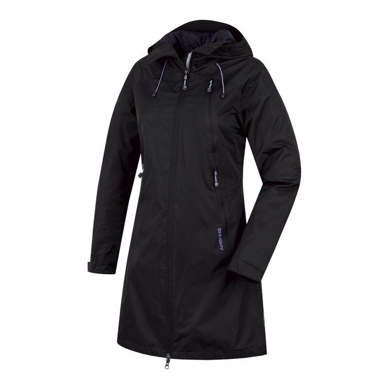 Dámský outdoorový kabát LENA černý od Husky