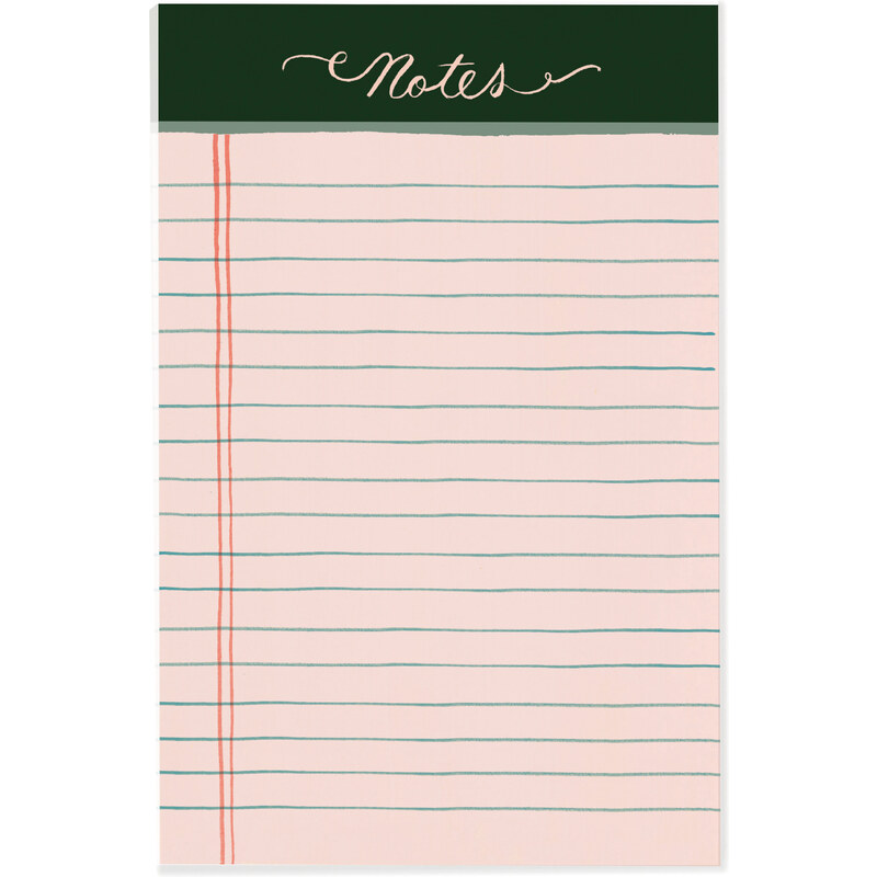 RIFLE PAPER Co. ROSE LINED NOTEPAD