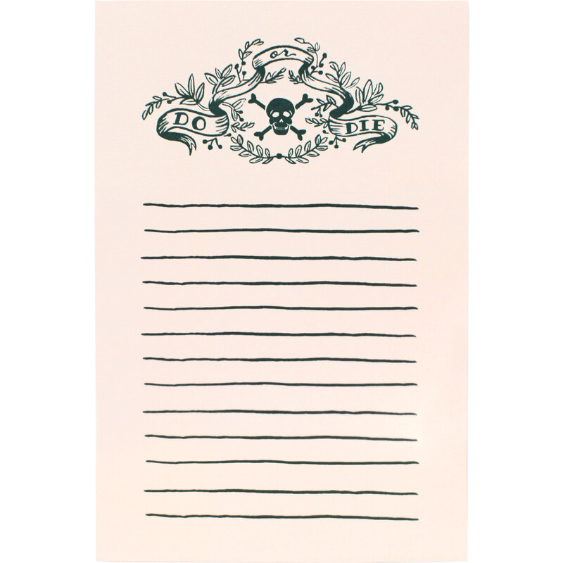 RIFLE PAPER Co. DO OR DIE NOTEPAD