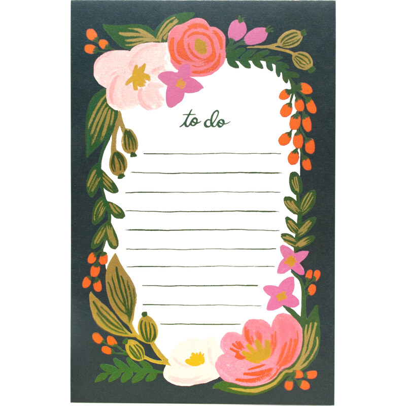 RIFLE PAPER Co. ROSALIE NOTEPAD