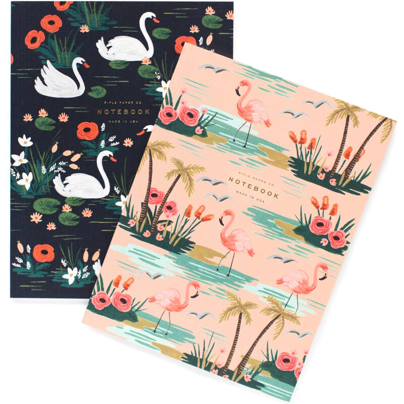 RIFLE PAPER Co. BIRDS OF A FEATHER NOTEBOOKS