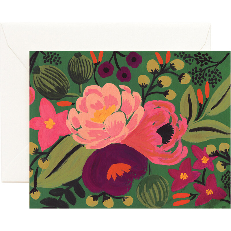 RIFLE PAPER Co. VINTAGE BLOSSOMS GREEN
