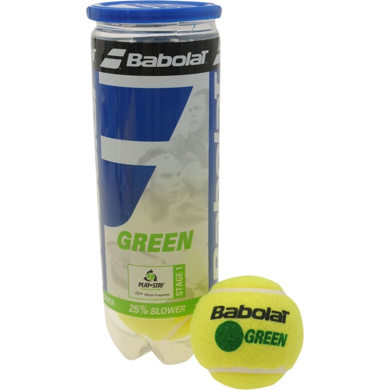 Babolat Green Stage 1 Tennis Balls, green