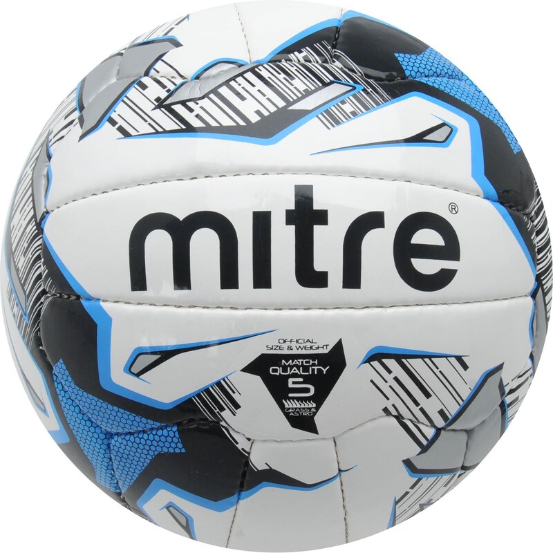 Mitre Ultimatch Football, white/blue