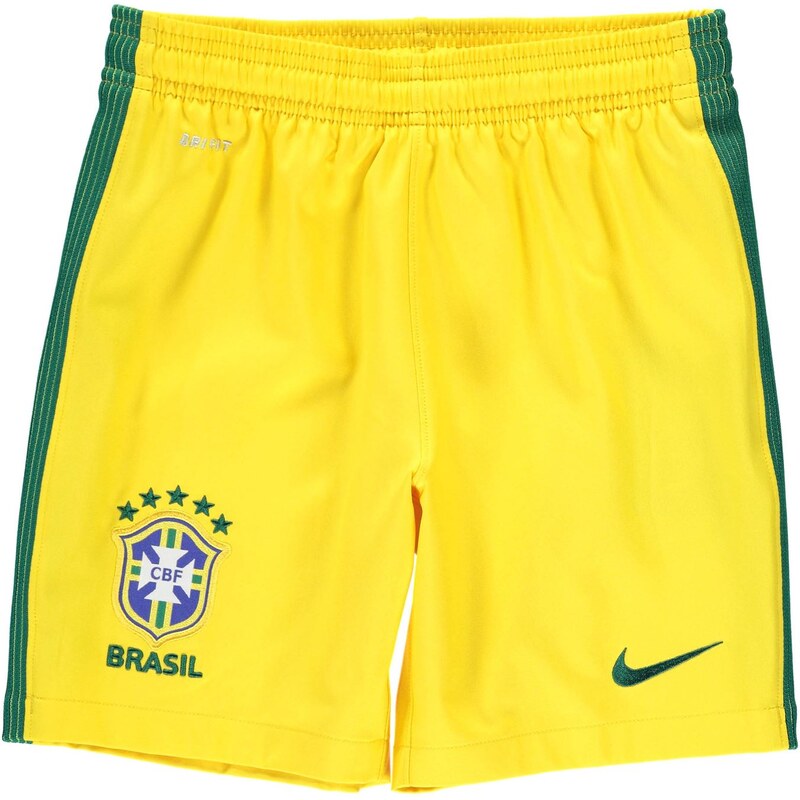 Sportovní kraťasy Nike Brasil Home 2016 dět. žlutá