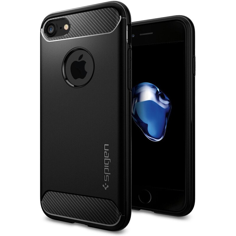 Pouzdro / kryt pro Apple iPhone 7 / 8 - Spigen, Rugged Armor Black