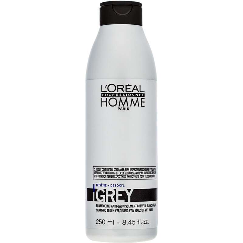 L´Oréal Professionnel Homme Grey Shampoo šampon pro šedivé vlasy 250 ml