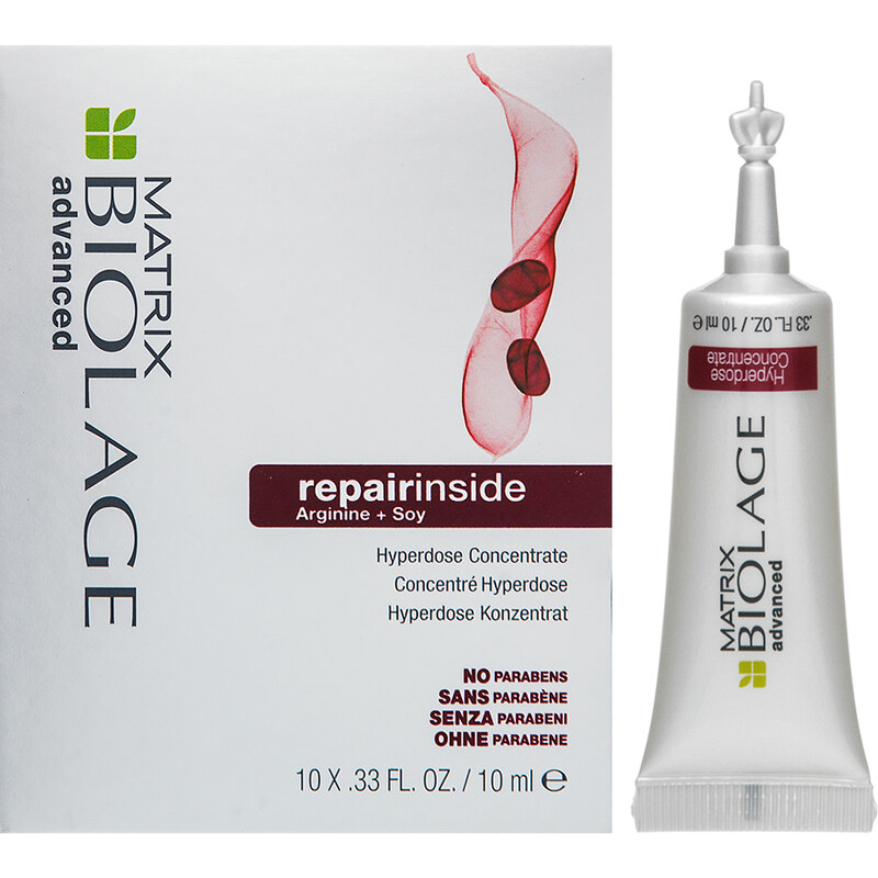 Matrix Biolage Advanced RepairInside Hyperdose Concentrate vlasová kúra pro poškozené vlasy 10x10
